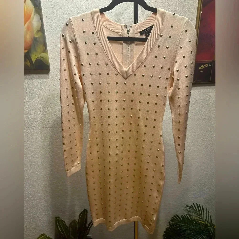 Marciano studded Bodycon mini dress size S